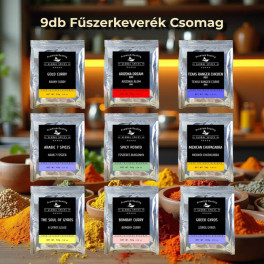 Fűszerkeverék csomag (9db)
